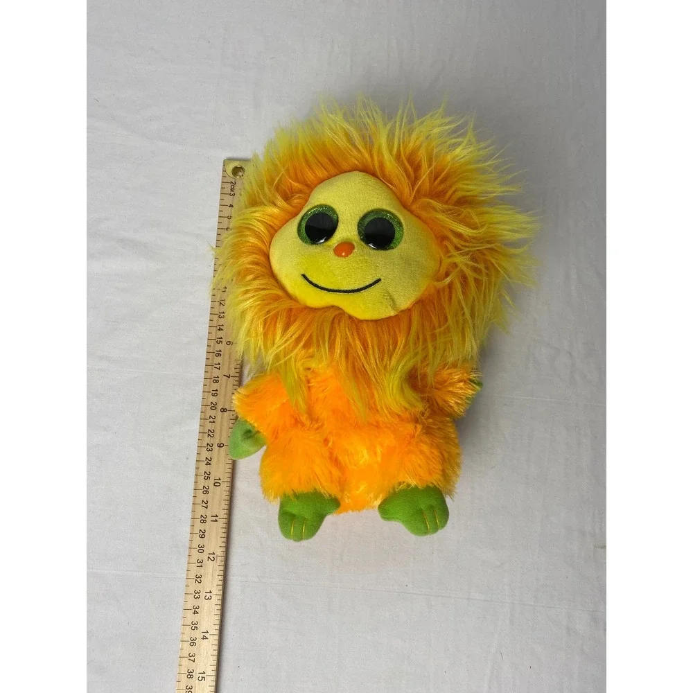 TY Beanie Boos Tang Plush Toy Orange Yellow‎ Green Monster Stuffed Animal